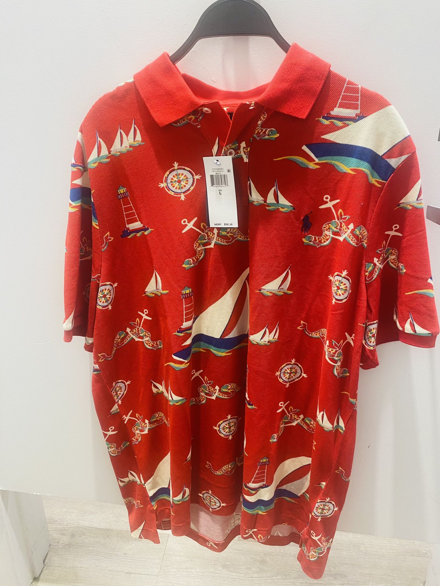 Polo Ralph Lauren Hawaiian Button Up Shirt