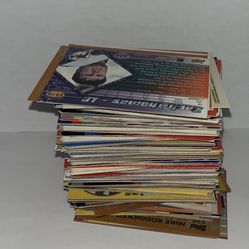 Football/baseball Cards Are Old A Lot If The Cards Are Damaged 