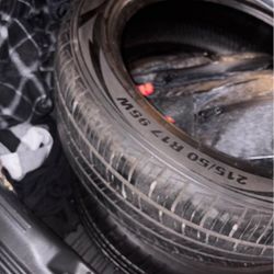 (PAIR) 215/50/17 New Tires