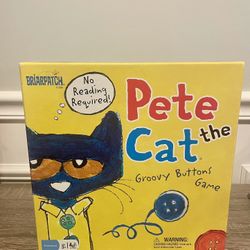 PETE THE CAT GROOVY BUTTONS GAME  -COMPLETE