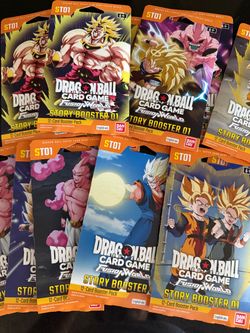 Dragon Ball Super Card Game Fusion World ST01 Booster Packs