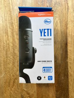 MIC - Blue Yeti USB Condenser - USED ONCE! Excellent condition!