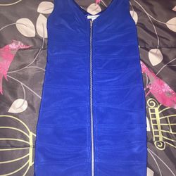 Blue Bodycon Dress