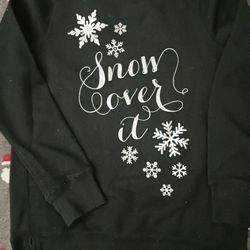 Kids Black Sweatshirt~ Size 8