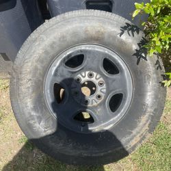 Chevy 6lug Spare Tire