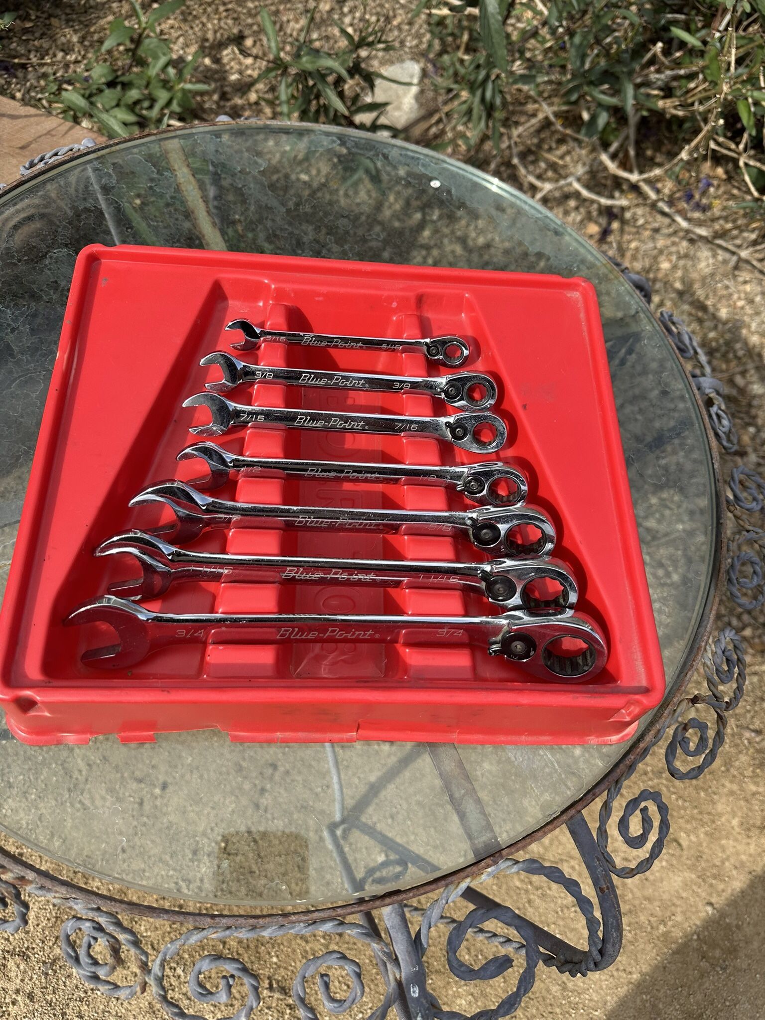 Blue Point Ratcheet Blue Point Ratcheting Wrench Set 5/16 to 3/4 for Sale in Henderson, NV ...