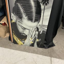 Nipsey Hussle picture frame