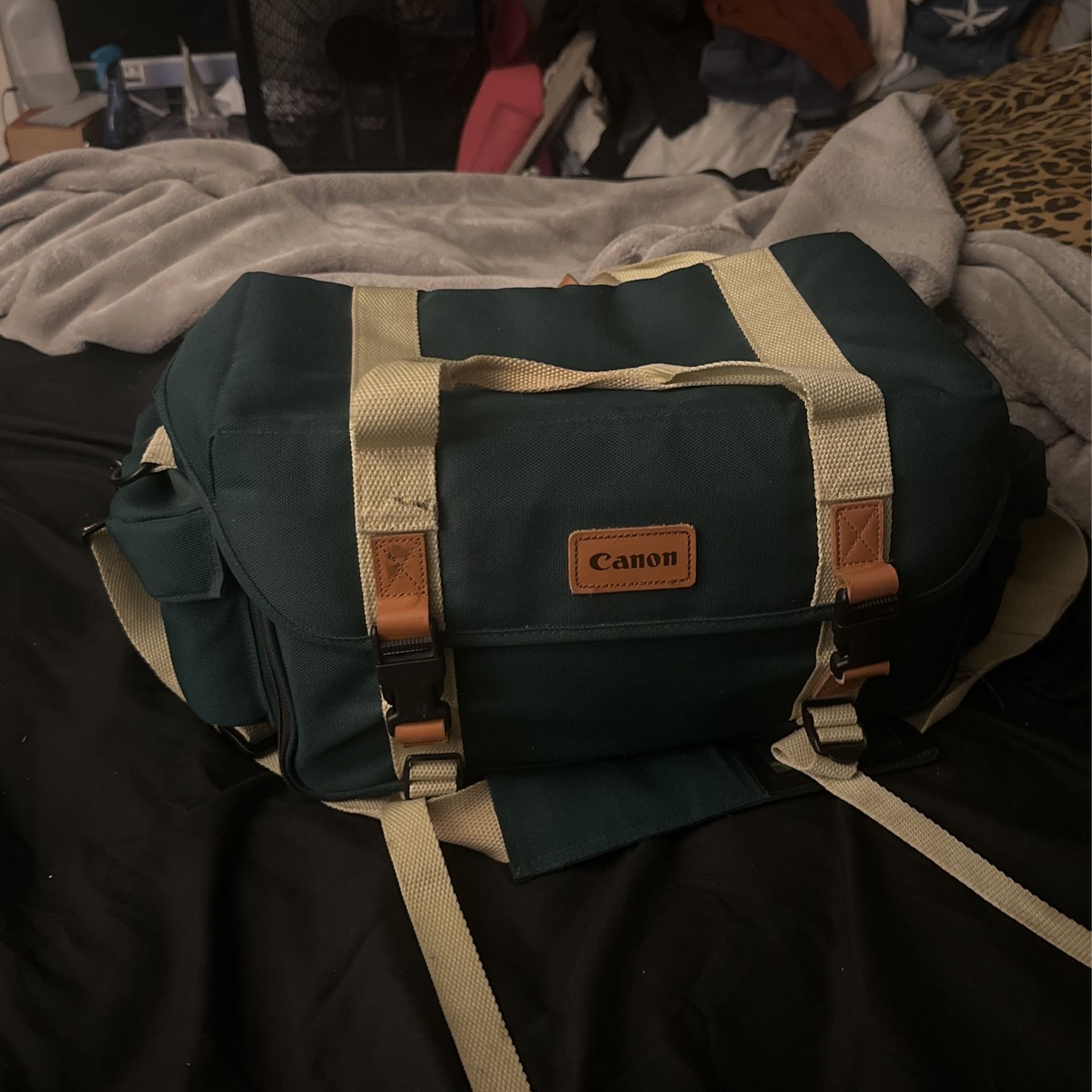 Vintage Canon Camera Bag