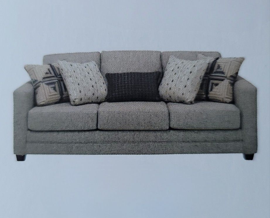 3 Seater Queen Sleeper Sofa + 2 seat Loveseat- Raymour & Flanigan