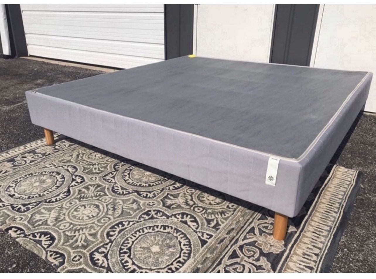 New In A Box 16”h Platform Bed Frame QUEEN Size