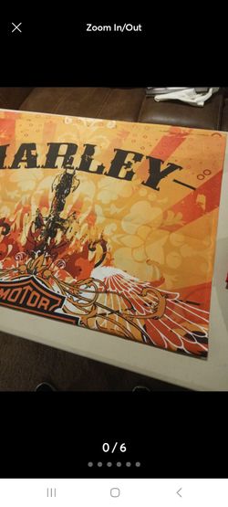 Harley Davidson Hanging Banner/Flag.