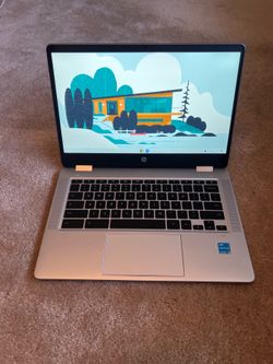 hp chromebook 14a-ca1015cl intel pentium silver