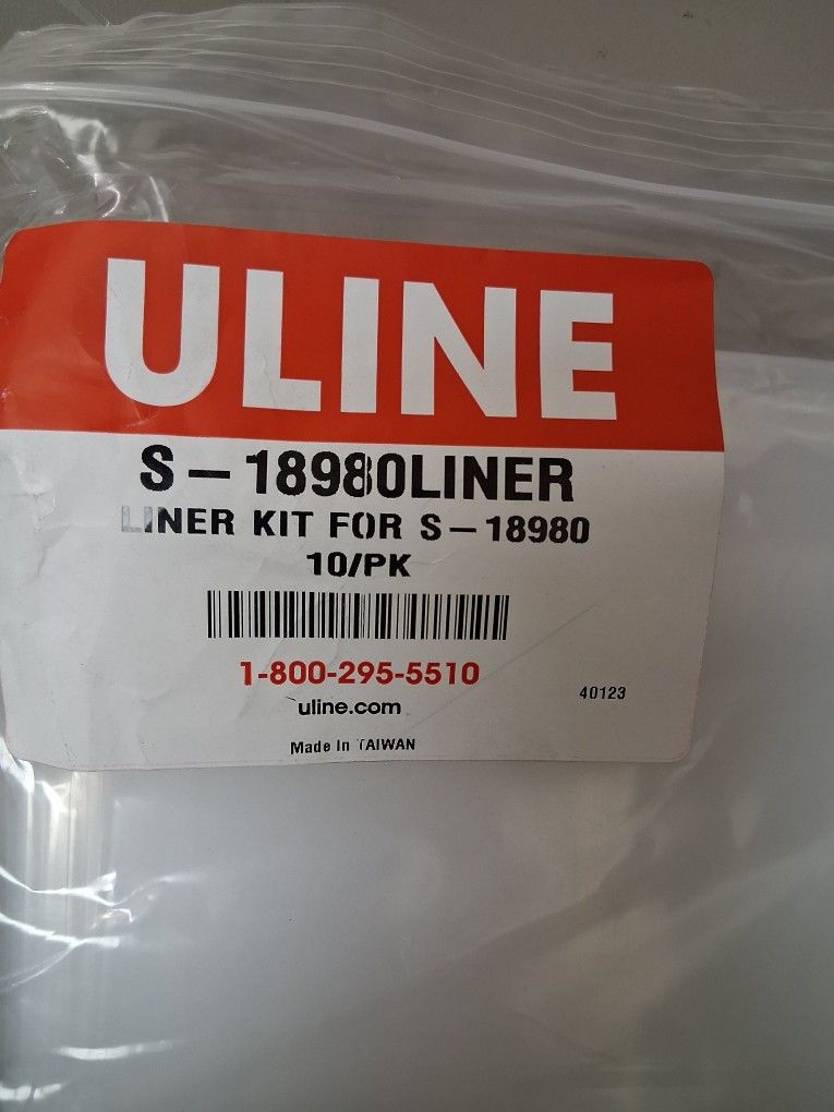 Uline Clear Trash Bags