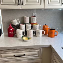 Rae Dunn Coffee Mug/ Cup $10 Each Or 2x $15. Mother’s Day/Valentine’s Day/soulmate/Christmas/Halloween.