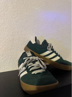 Adidas (green with gum sole) size 9 1/2