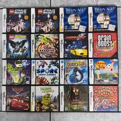 Nintendo DS Games — $10