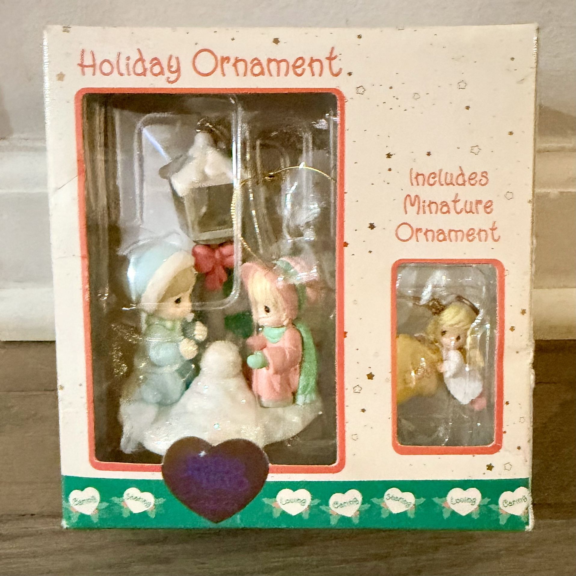 NEW - Precious Moments Collectibles Christmas Tree Ornament - 2-for-1