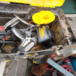 2 Tool boxes with tools in it