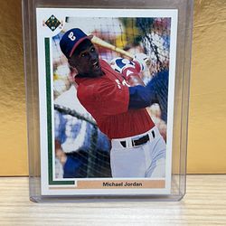 Michael Jordan Rookie Baseball Card (1991 Upper Deck SP1) 🔥🔥 Sharp Card!!