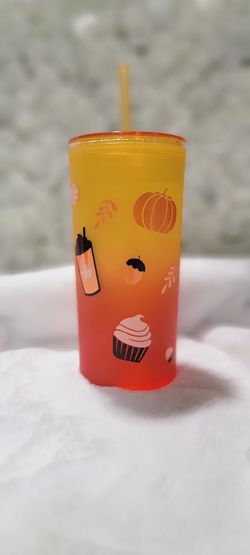 Fall Plastic Cup 