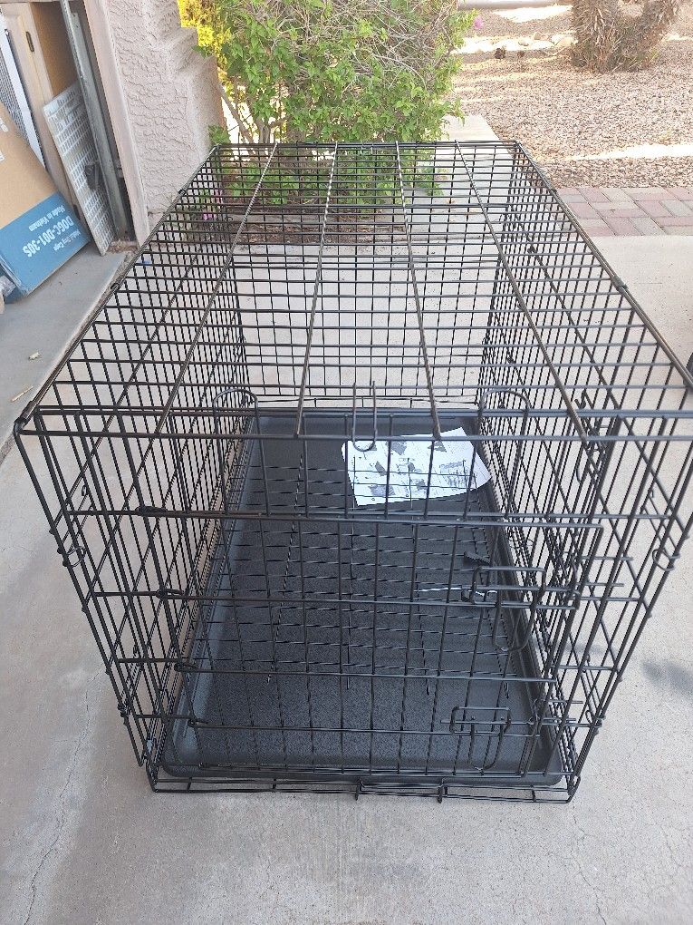 Large Dog Cage,36x22x24, Brand New