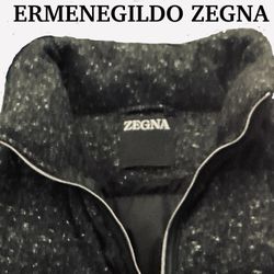 Zegna Men’s Cashmere and Down Bomber