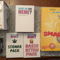 Assorted Adult Card & Board Games ($30)