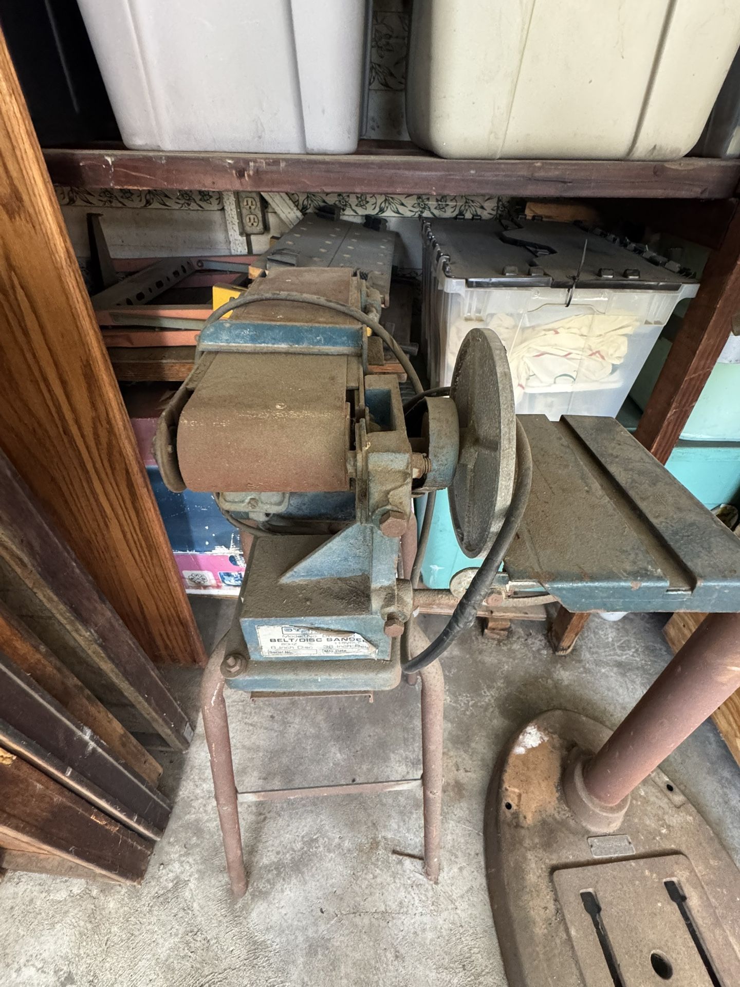 Reliant belt/disc sander