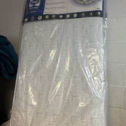 Firm Crib and Toddler Mattress: Hypoallergenic, Waterproof Cover, Innerspring, 5.25" Thickness