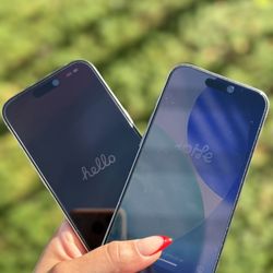 2 iPhone 15 Pro Used In Great Condition 