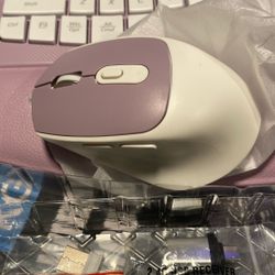 purple wireless wave keyboard and mouse 
