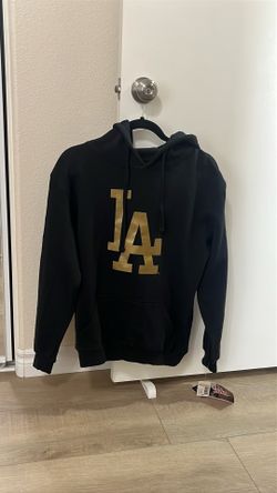 LA dodgers hooded size stitches brand sweater