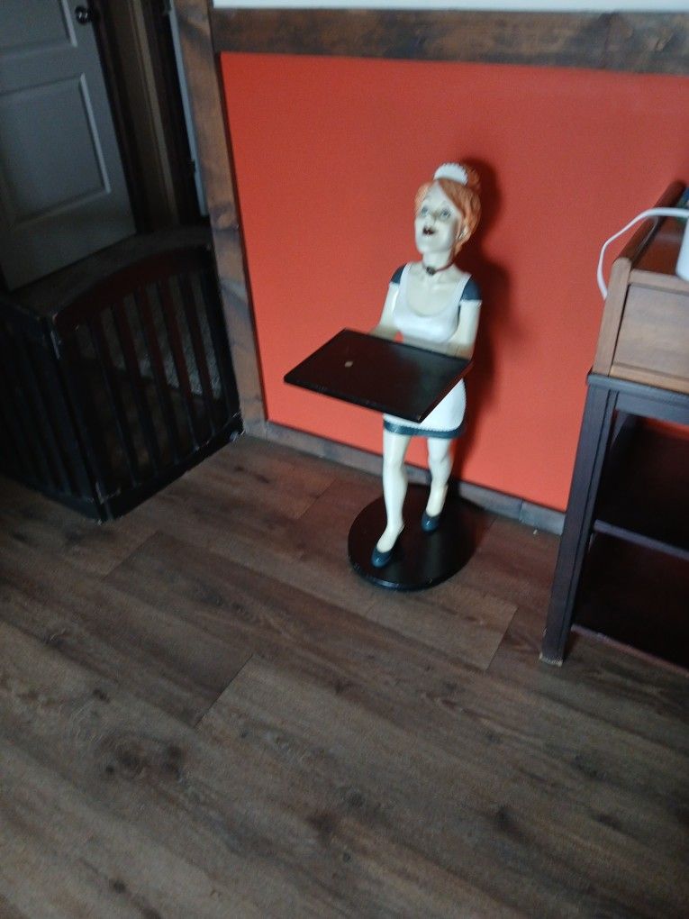 Emma Waitress Table Rare Collectors Item By Bombay