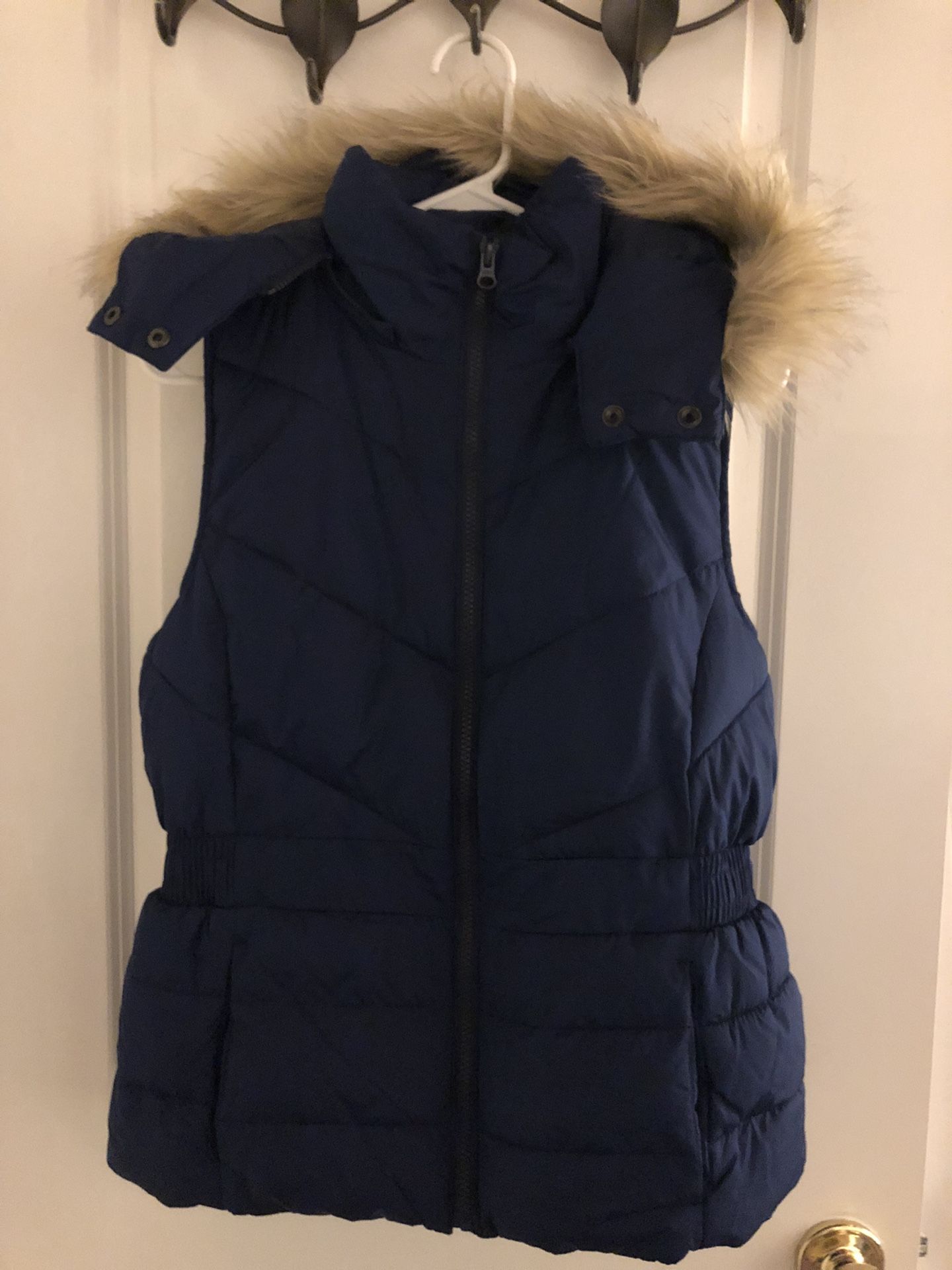 New Banana Republic Navy Blue Vest