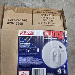 Kidde Firex Smoke Alarm 4 Pack