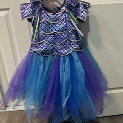 Mermaid Custome For Girls 4T