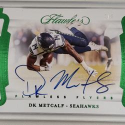 2020 Panini Flawless Flawless Flyers Auto DK Metcalf /5