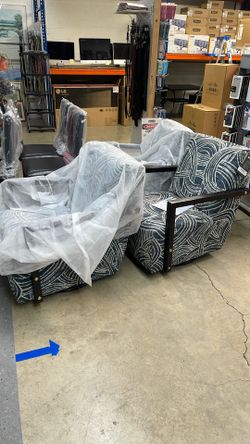 Broyhill Swivel Rocking Chair, New, BOOMwarehouse 