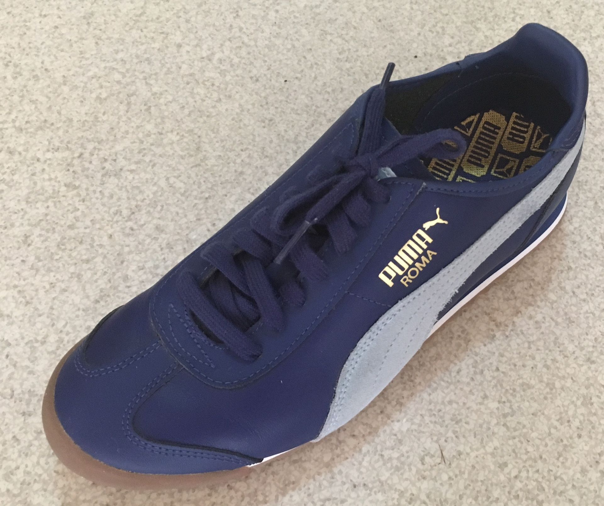 Puma Men's Roma OG 80S Sneaker, Twilight Blue-Blue Fog, 8 M US