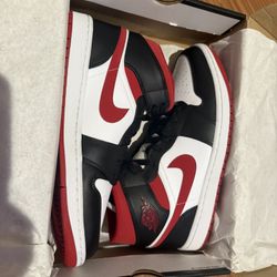 Jordan 1 Mid Black Gym Red – Size 11.5 (Brand New in Box)