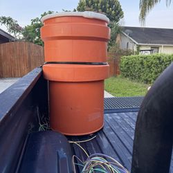 50 Gal Storage Drum 