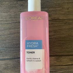 NEW!! L'Oreal Paris Dermo Expertise Hydrafresh Toner Alcohol Free, 8.5 fl oz