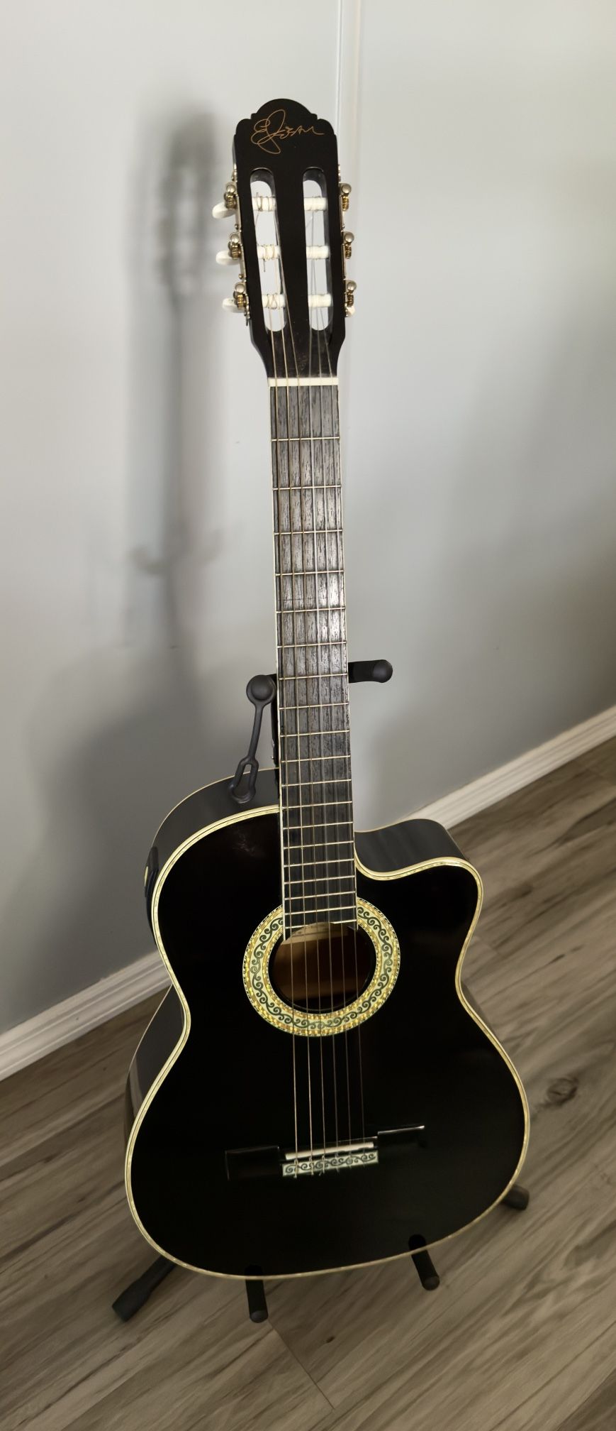 Esteban Malaguena Classical Acoustic/Electric Guitar with Case