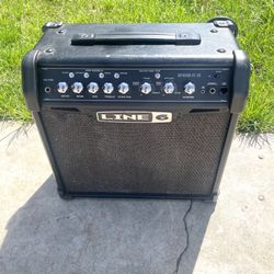 Line 6 With Multi Effects Guitar Amp Sounds Great 