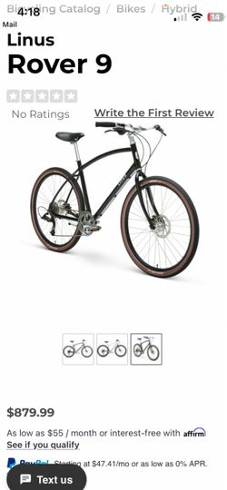 Linus Rover 9 Hybrid Bike