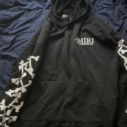 Amiri Hoodie with skeleton sides