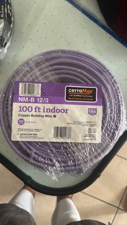 NM-b 12/3  100 feet Romex and 8/2 50ft