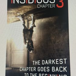 Insidious Chapter 3 Blu-Ray +  Digital Hd
