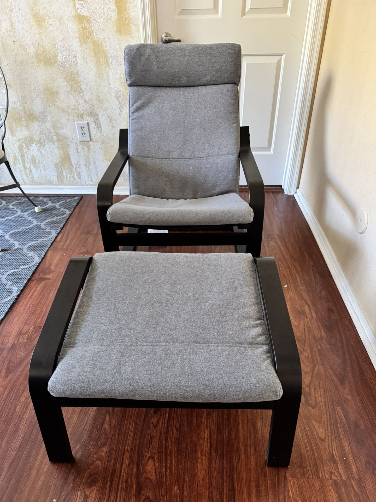 Ikea Chair And Ottoman