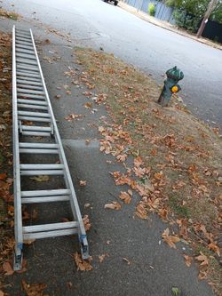 40 Ft Werner Ladder Aluminum 
